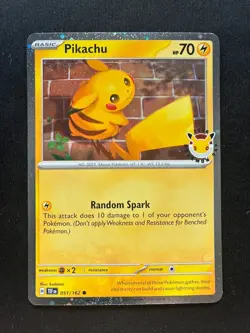 Pikachu Pokemon Day 2026 051/162-Cosmic Holo - Image 1