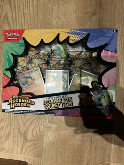 Pokemon TCG - First Partners Deluxe Pin Collection -Ascended Hero’s - Sealed - Image 1