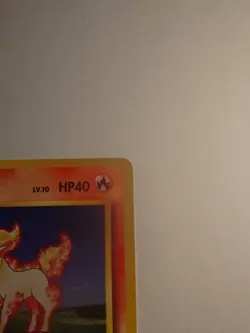 1996 Light Played Pokemon Ponyta No. 077 Base Set Japanese - Image 4