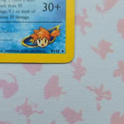 Pokemon TCG Misty's Seadra Gym Heroes Prerelease Promo Holo 9/132 70HP - Image 3
