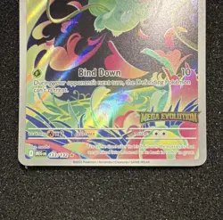 Pokemon Bulbasaur Mega Evolution 133/132 Secret Rare Full Art Stamped Holo 2025 - Image 2