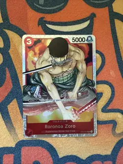 Roronoa Zoro ST01-013 SR One Piece Straw Hat Crew Starter Deck NM - Image 1