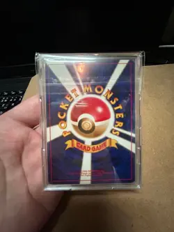 Unmarked Matisse Pikachu HP40LV.10 Old Back with case Rare Pokemon Card Game - Image 4