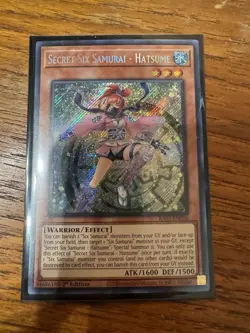 Secret Six Samurai - Hatsume - RA03-EN016 - NM - Secret Rare - 1st ed - Yugioh - Image 1
