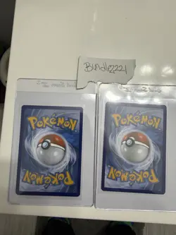 Pokemon Build A Bear Promo Eevee And Pikachu 63/98 20/108 Cards - Image 2