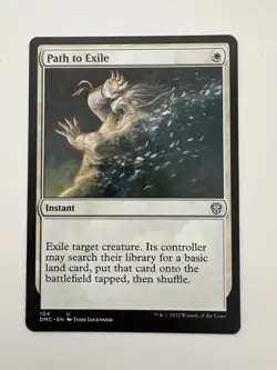 Path to Exile MTG Magic the Gathering Card NM Near Mint DMC - Image 1