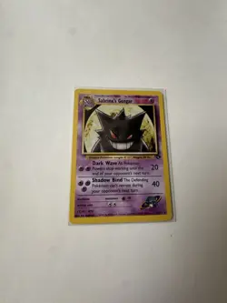 Pokemon TCG Sabrina's Gengar Gym Challenge 29/132 Unlimited Edition Rare Card - Image 1