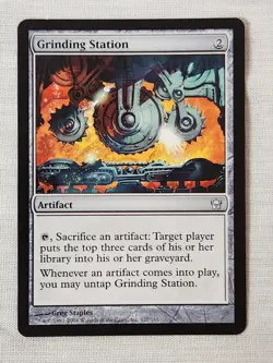 NM Grinding Station Fifth Dawn Mtg Magic the Gathering - Image 1