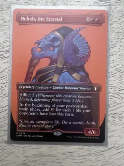 Neheb, the Eternal Commander Masters Regular Legendary Creature Red 0678 MTG - Image 1
