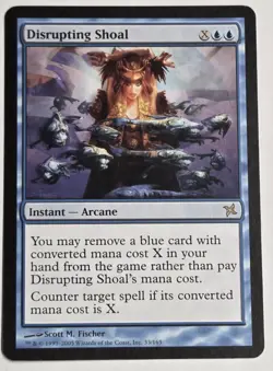 Disrupting Shoal Moderate Betrayers of Kamigawa MTG Magic the Gathering Rare - Image 1