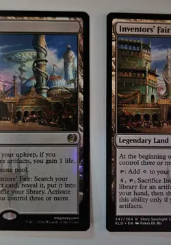 2x Inventors’ Fair - 1 Foil, 1 Regular - RARE - MTG Kaladesh ⚔B&B - Image 3