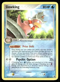 Pokemon Cards Slowking 28/113 Delta Species Rare NM - Image 1