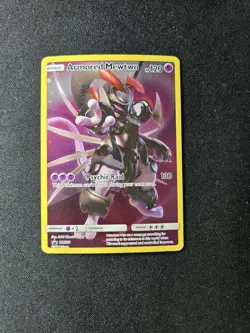 Pokemon TCG Armored Mewtwo SM228 Promo Holo MP - Image 2