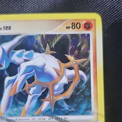 Pokemon TCG Arceus AR8 Arceus Set Holo Rare Stamped Basic 2009 80 HP - Image 3