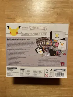 Pokemon Celebrations Elite Trainer Box 25th Anniversary ETB Sealed Small Tear 820650809439 - Image 2
