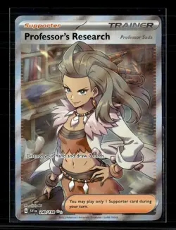 Pokemon 2023 Scarlet & Violet Professor's Research Professor Sada FA #240/198 - Image 1