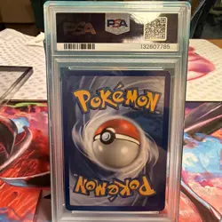 2003 POKEMON EX DRAGON #97 RAYQUAZA EX-HOLO PSA 7 NEW CERT - Image 3