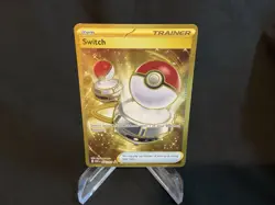 Pokemon Switch 206/165 Sv: Scarlet & Violet 151 Full Art Hyper Rare Holo -NM - Image 1