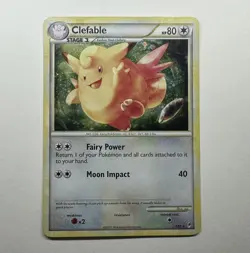 Clefable 1/95 Pokemon HGSS Call Of Legends Holo Rare - Image 1
