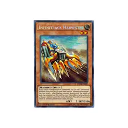 INCH-EN001 Infinitrack Harvester Secret Rare 1st Edition NM Yugioh Card - Image 1
