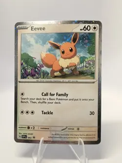 Pokemon Scarlet & Violet Black Star Promo - Eevee SVP 043 NM - Image 1