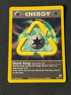 Recycle Energy 105/111 - 1st Edition - Pokemon Neo Genesis - Image 1
