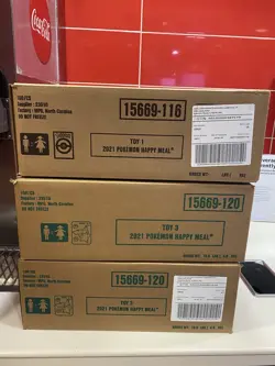 Pokemon 25th Anniversary McDonalds Promo 2021 150 Sealed Packs! - Image 3