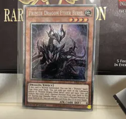 YUGIOH PRIMITE DRAGON ETHER BERYL STARLIGHT RARE NM RA05-EN033 - Image 1