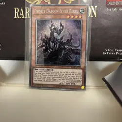 YUGIOH PRIMITE DRAGON ETHER BERYL STARLIGHT RARE NM RA05-EN033 - Image 2