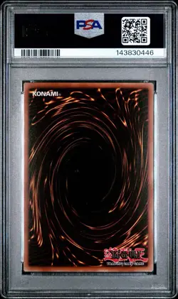 2002 Yu-Gi-Oh! Red-Eyes B. Dragon BPT Limited Edition Secret Rare PSA 8 - Image 2