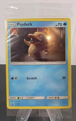 SEALED Psyduck SM199 Detective Pikachu Target Exclusive Promo Pokemon Card - Image 1