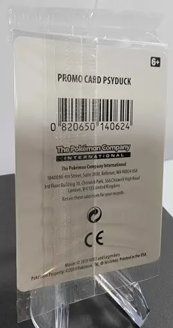 SEALED Psyduck SM199 Detective Pikachu Target Exclusive Promo Pokemon Card - Image 5
