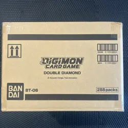 Digimon Card Game Double Diamond BT06 Factory Sealed Booster Box Case - Image 1