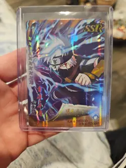 Kakashi Hatake Naruto Kayou Trading Card SSR 0018 Holo Foil - Image 1