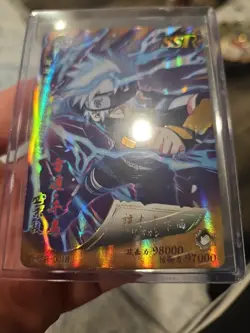 Kakashi Hatake Naruto Kayou Trading Card SSR 0018 Holo Foil - Image 4