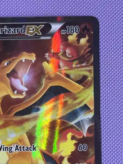 Pokemon Charizard EX XY121 Black Star Promo Holo TCG Card Standard Size - Image 4