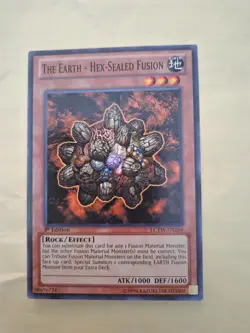 Yugioh athe Earth-Hex-Sealed fusionn1st edition LCYW-EN264 NM - Image 1