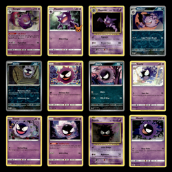 12x Gengar Lot Haunter Gastly 85.0 Sword Shield Pokemon Cards Collection Set TCG - Image 1