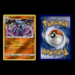 12x Toxicroak Lot Croagunk 64.0 Sun Moon Forbidden Light Pokemon Cards Set TCG - Image 3