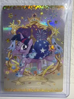 Twilight Sparkle Holo Foil Card My Little Pony MLP Premium Art Rare Collectible - Image 1