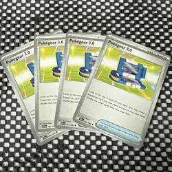 4x Pokegear 3.0 - 084/086 - Black Bolt/Any Set - Trainer Playset - Pokemon Card - Image 1