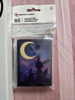Pokemon Ghostly Gathering Playmat Gengar & Eevee Umbreon Twilight Card Sleeves - Image 4