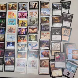 Commander Magic Deck MTG Cards = ALL 100 *Black and White ANGELS Tribal* Firja - Image 2