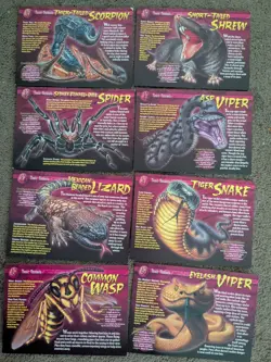 Lot of 36 Weird and Wild Creatures Cards Toxic Terrors Incomplete Set - Image 4