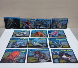 Lot of 12 Incomplete Weird and Wild Creatures Cards Monsters of the Deep Group 4 - Image 1