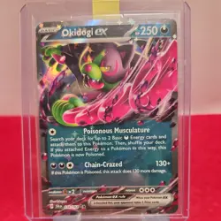 Okidogi Ex 36/64 Pokemon TCG Card S&V Shrouded Fable SVI:SFA Double Rare Holo NM - Image 1