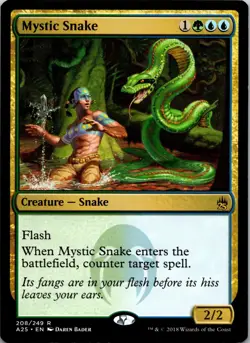 Mystic Snake R Masters 25 208 NM - Image 1