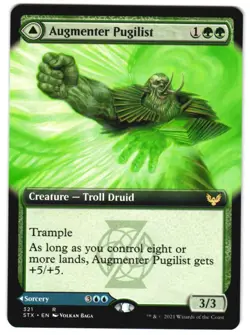 Augmenter Pugilist (Extended Art) 321 R Strixhaven School of Mages Near Mint MTG - Image 1