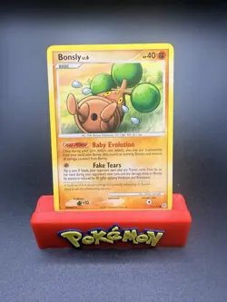 Pokemon Card - Bonsly Diamond and Pearl 71/130 Common Non Holo NM Near Mint TCG - Image 1