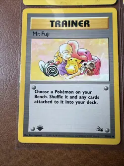 Pokemon First Edition Trainer Lot Of 4 - Image 4